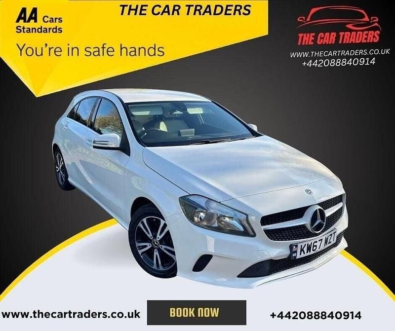 White Used 2018 Mercedes A160 SE Hatchback | £9,988 (Good price) - Image 1/4