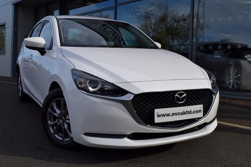 White Used 2022 Mazda 2 Hatchback | £12,685 (Fair price) - Image 1/4