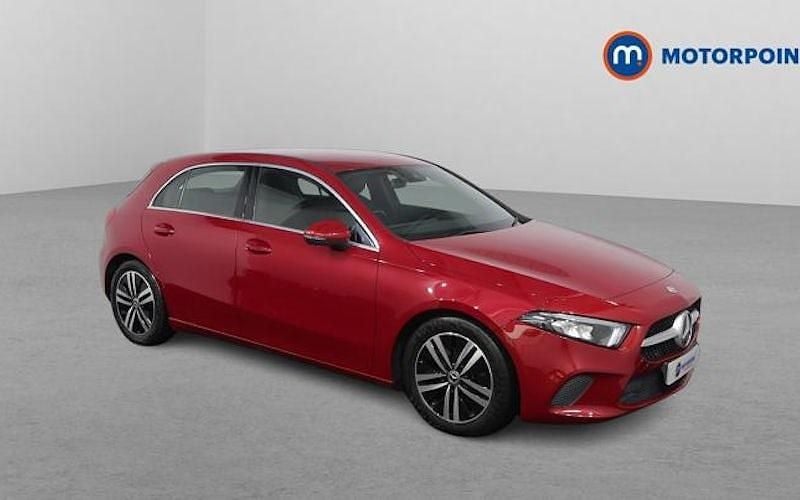 Red Used 2021 Mercedes A180 Hatchback | £17,449 (Good price) - Image 1/4