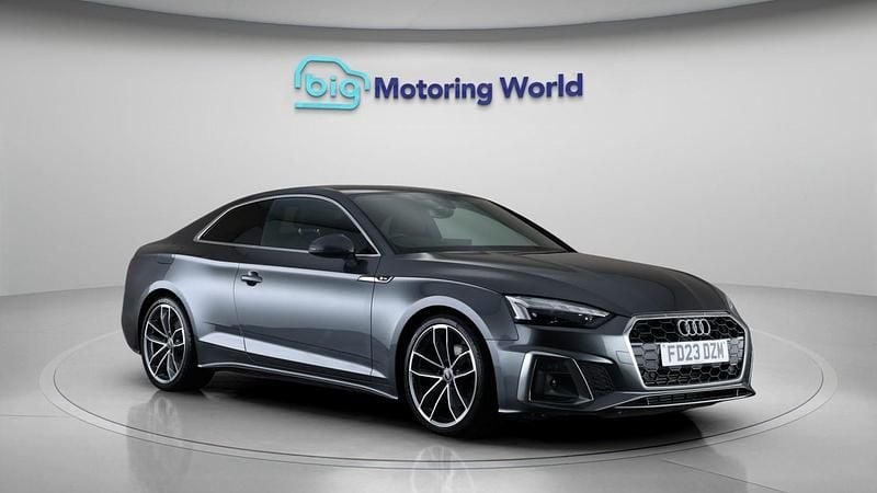 Used Audi A5 S-Line 150 HP (110 kW) 2023 Grey Coupe