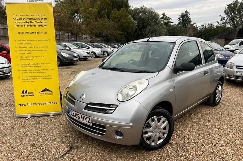 Silver Used 2006 Nissan Micra S Hatchback | £2,999 (Fair price) - Image 1/1