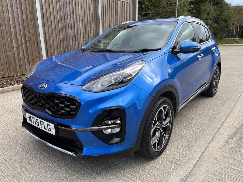 Used Kia Sportage GT-Line 2019 Blue SUV