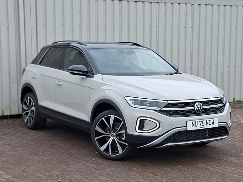 Grey New 2025 VW T-Roc Design SUV | £30,995 (Good price) - Image 1/4