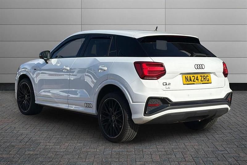 Used Audi Q2 Black Edition 150 HP (110 kW) 2024 Arkona white SUV