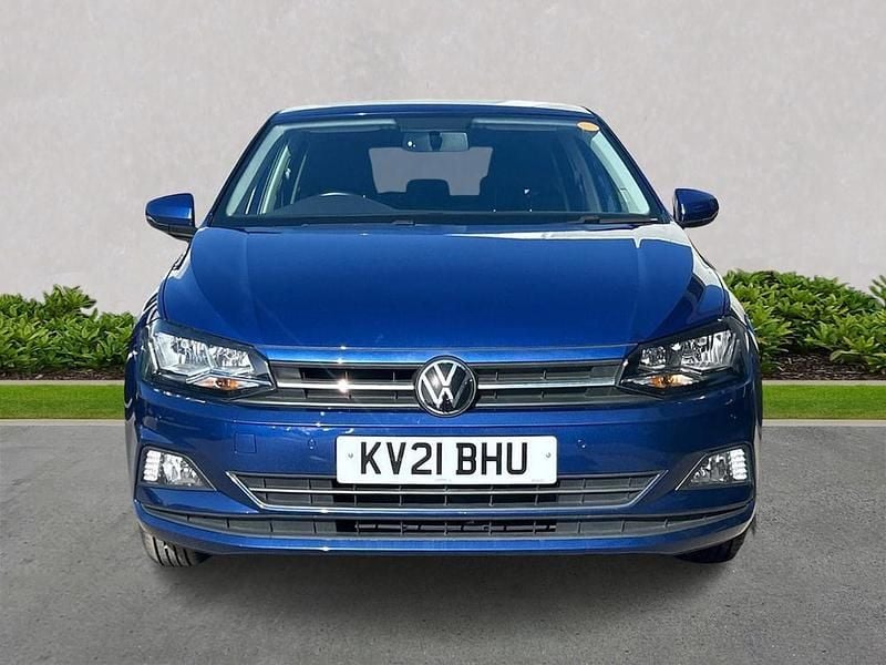 Used VW Polo Match 80 HP (58 kW) 2021 Blue Hatchback