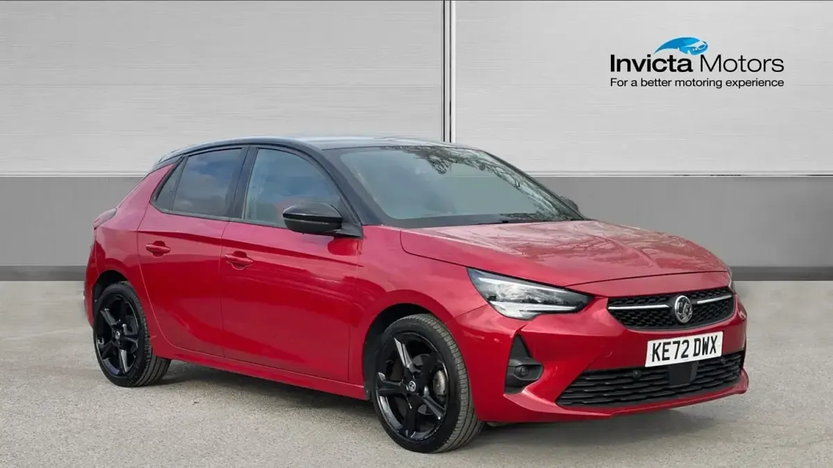 Second-hand Vauxhall Corsa 75 CP (55 kW) 2023 Roșu Hatchback