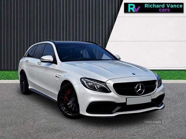 Used Mercedes C63S AMG Premium 2016 White Estate