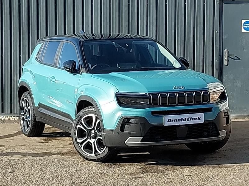 Blue Used 2024 Jeep Avenger EV Summit SUV | £20,998 (A bit pricey) - Image 1/4