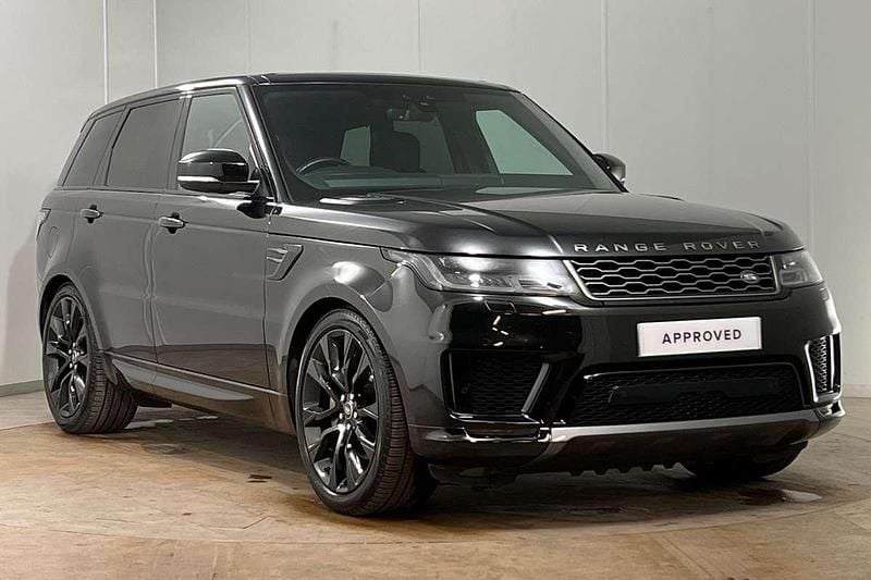 Black Used 2021 Land Rover Range Rover Sport HSE SUV | £46,800 (Expensive) - Image 1/4
