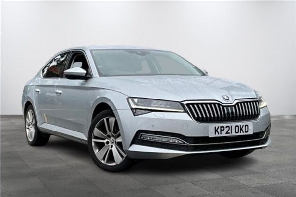 Silver Used 2021 Skoda Superb SE L Hatchback | £17,489 (Fair price) - Image 1/1