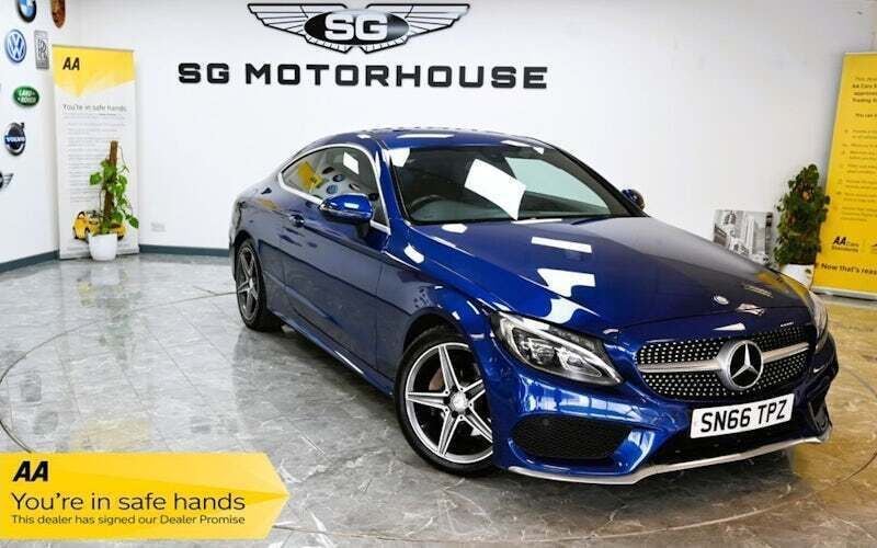 Used 2018 Mercedes C220 AMG line Coupe | £13,395 (Good price) - Image 1/4