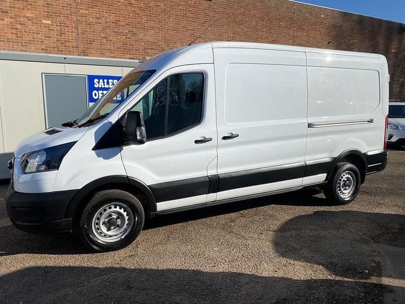 Used Ford Transit 130 HP (95 kW) 2021 White Van