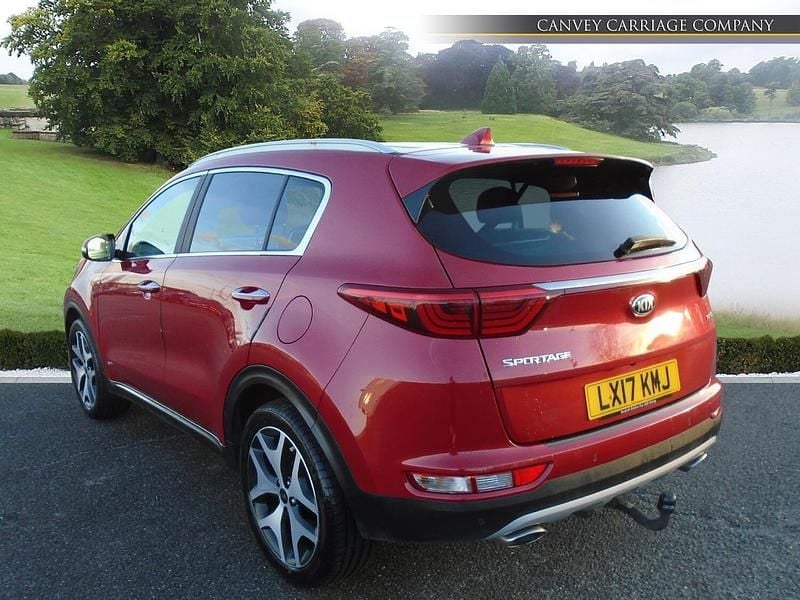 Used Kia Sportage GT-Line 2017 Red SUV