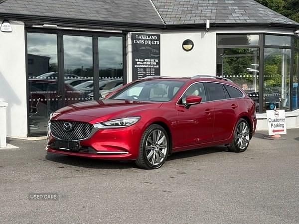 Red Used 2019 Mazda 6 Inclusive Estate | £12,995 (Fair price) - Image 1/4