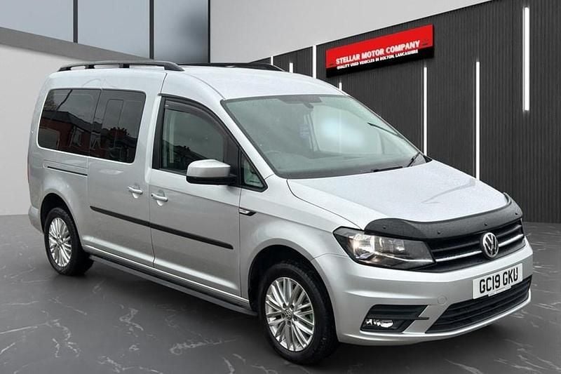 Silver Used 2019 VW Caddy Maxi Life S MPV | £16,990 (Good price) - Image 1/1