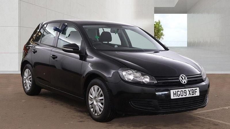 Used VW Golf VI S 113 HP (83 kW) 2009 Black Hatchback