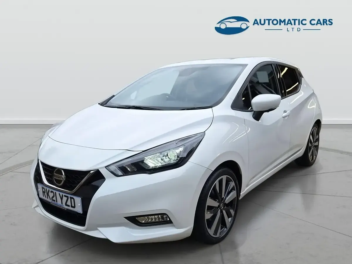 Used Nissan Micra Tekna 92 HP (67 kW) 2021 White Hatchback