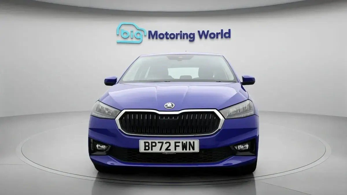 Used Skoda Fabia Comfort 110 HP (80 kW) 2023 Blue Hatchback