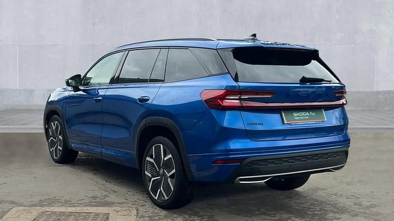 Used Skoda Kodiaq SportLine 204 HP (150 kW) 2025 Blue SUV