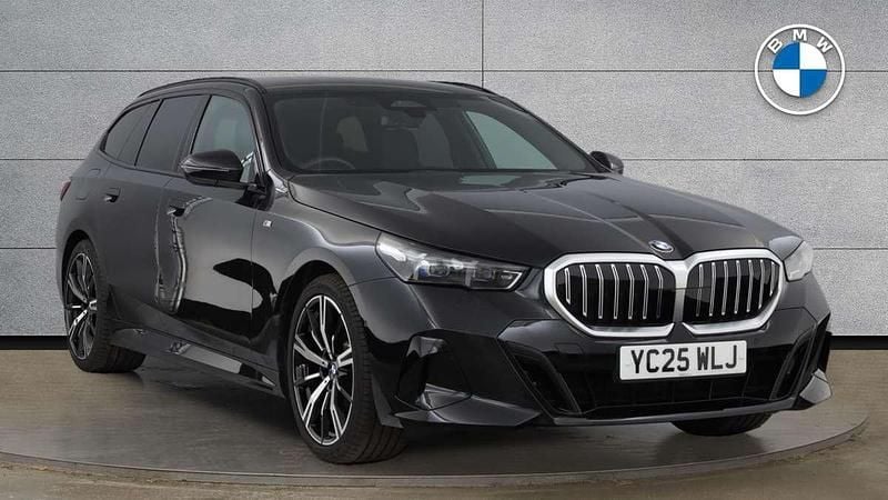 Black Used 2025 BMW 520 M Sport Estate | £39,990 (Super price) - Image 1/4