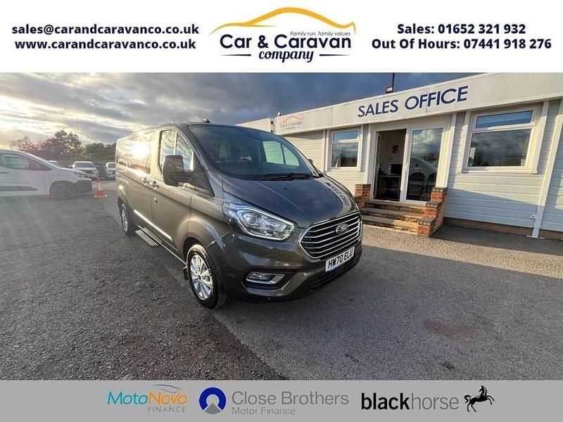 Grey Used 2020 Ford Tourneo Custom Zetec Van | £18,950 (Good price) - Image 1/4