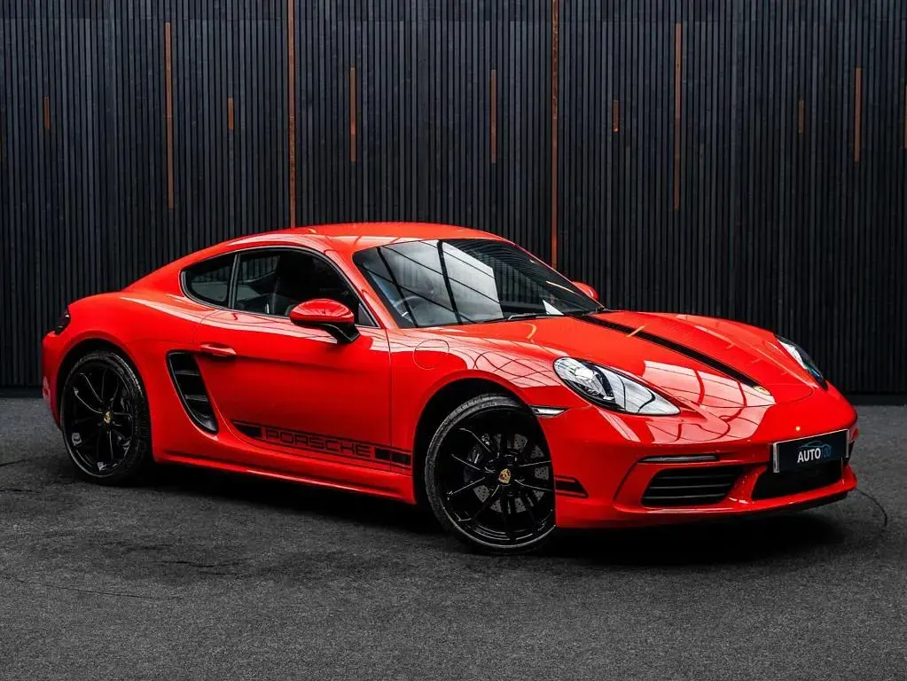 Used Porsche 718 Cayman 2023 Red Coupe