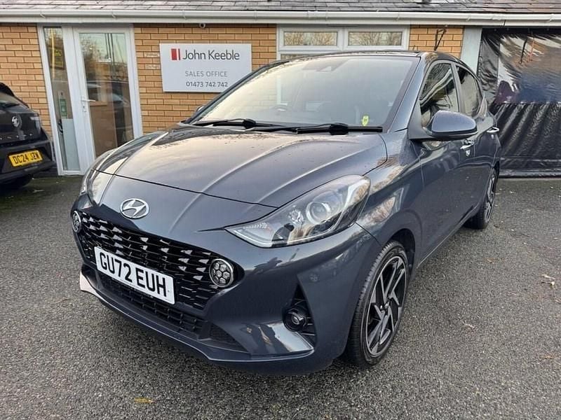 Grey Used 2022 Hyundai i10 Premium Hatchback | £12,799 (A bit pricey) - Image 1/4