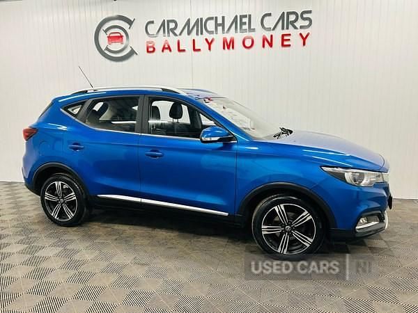 Used MG ZS Exclusive 106 HP (77 kW) 2019 Blue SUV