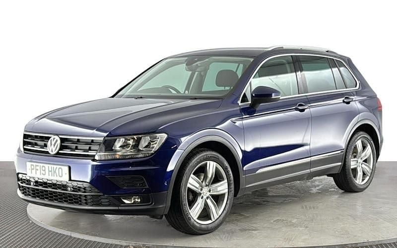 Used VW Tiguan Match 150 HP (110 kW) 2019 Blue SUV