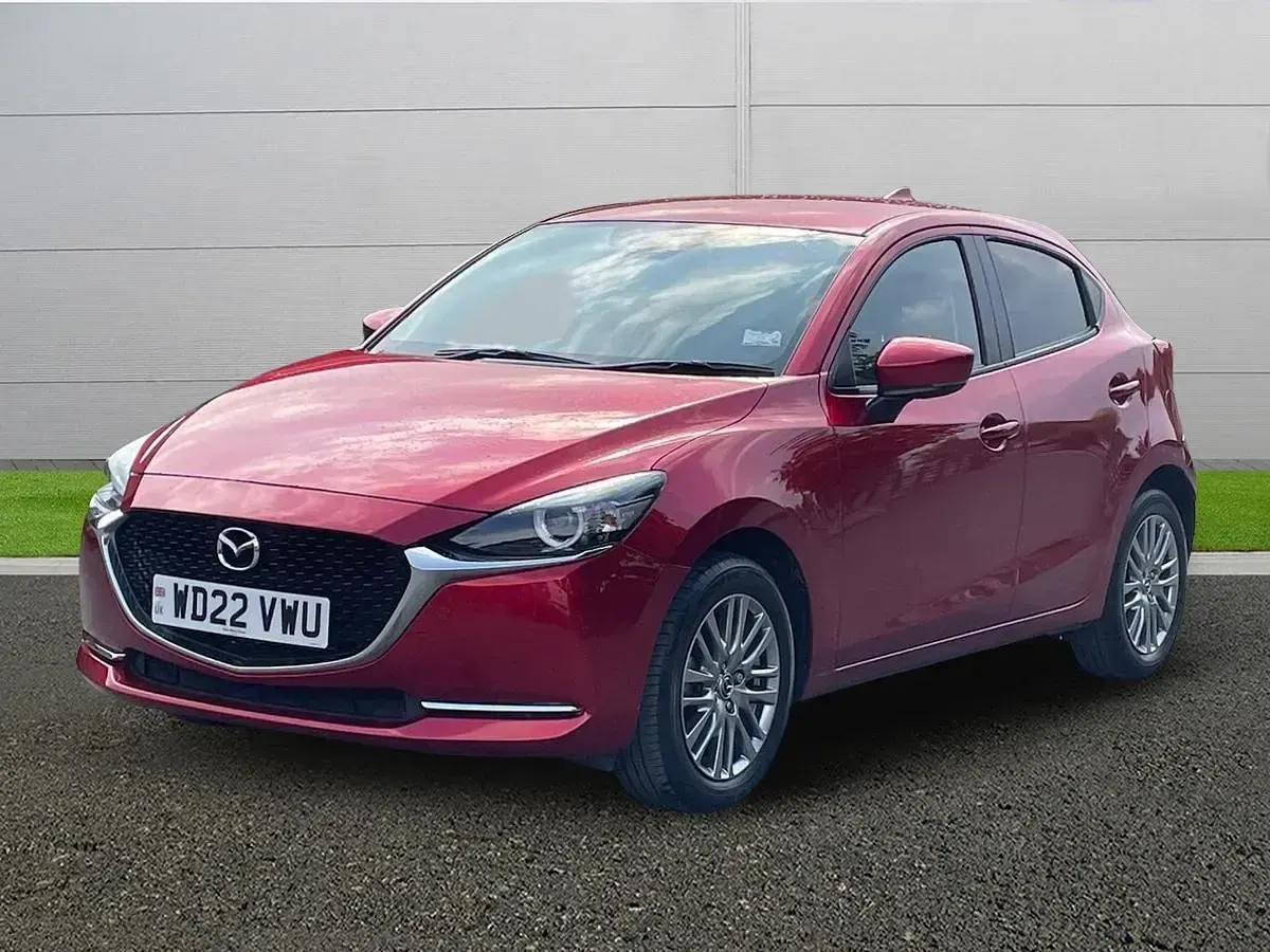 Usado Mazda 2 Inclusive 2022 Vermelho Citadino