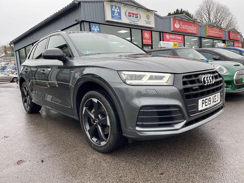 Used Audi Q5 Black Edition 190 HP (139 kW) 2019 Grey SUV