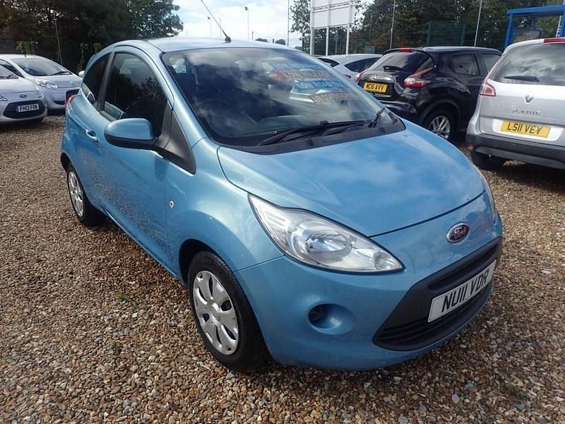 Used Ford Ka S 69 HP (50 kW) 2011 Blue Hatchback