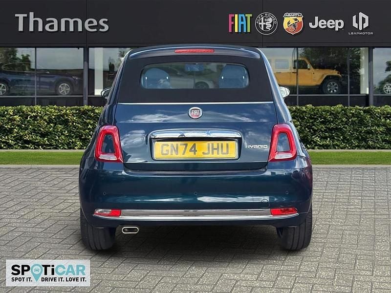 Used Fiat 500C S 70 HP (51 kW) 2024 Blue Cabriolet