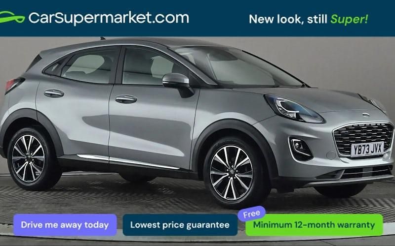 Used Ford Puma Titanium 125 HP (91 kW) 2023 Silver SUV