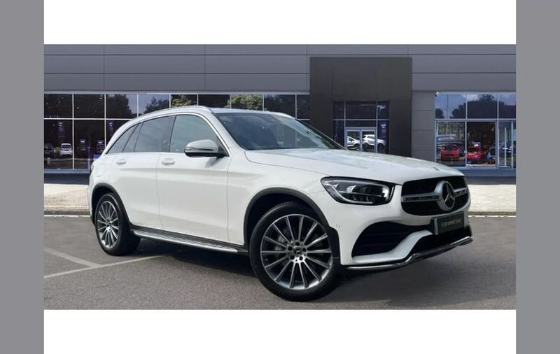 White Used 2022 Mercedes GLC220 AMG Line Premium SUV | £29,982 (A bit pricey) - Image 1/4