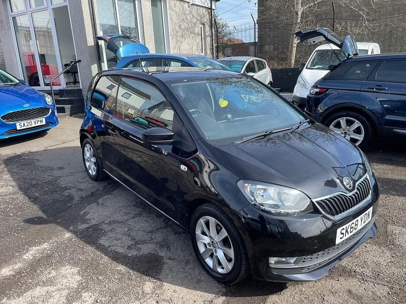 Used Skoda Citigo SE L 75 HP (55 kW) 2018 Black Hatchback