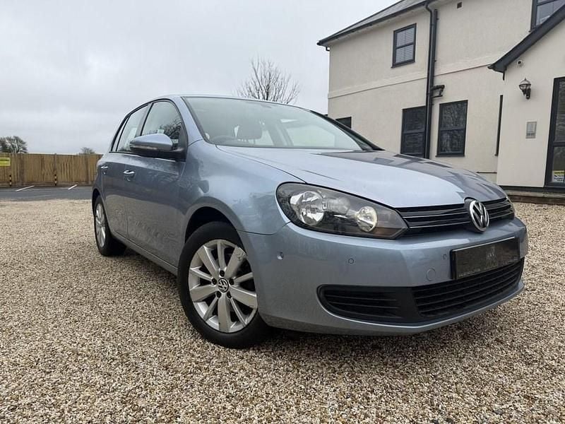 Used VW Golf VI SE 122 HP (89 kW) 2011 Blue Hatchback