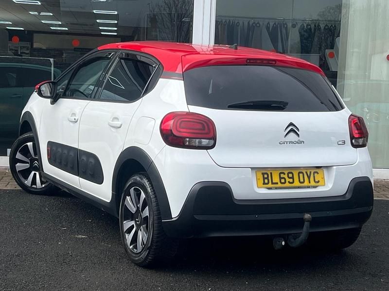 Begagnad Citroën C3 Flair 2020 Vit Halvkombi
