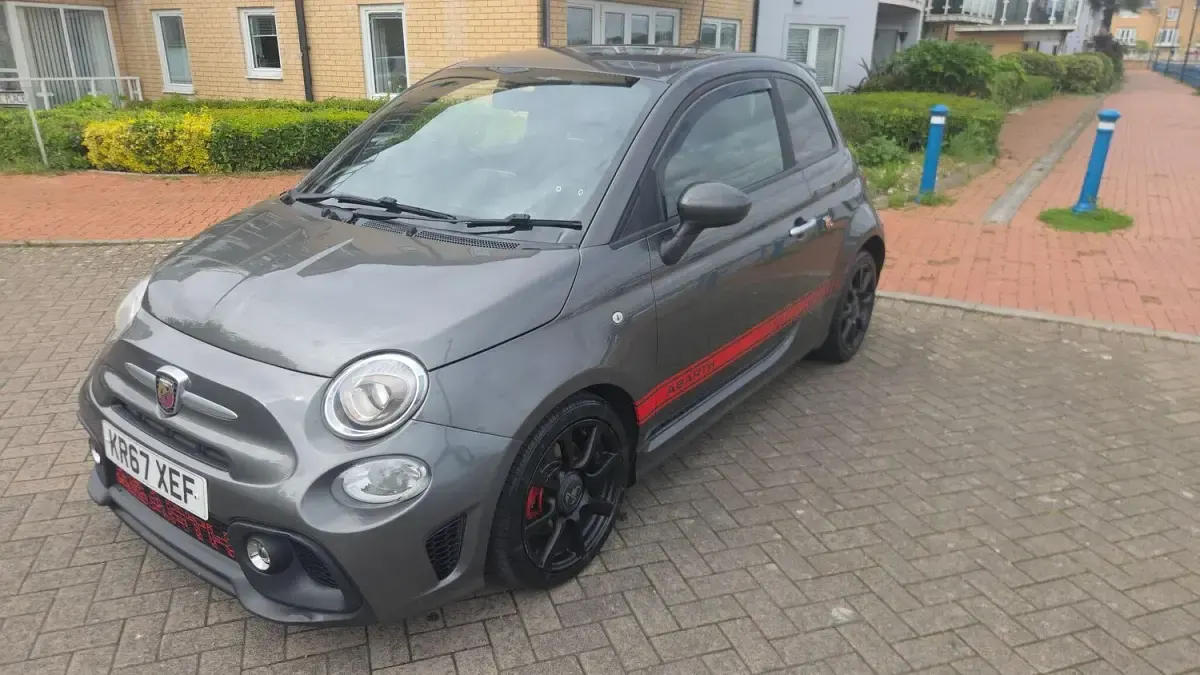 Used Abarth 595 145 HP (106 kW) 2017 Grey Hatchback