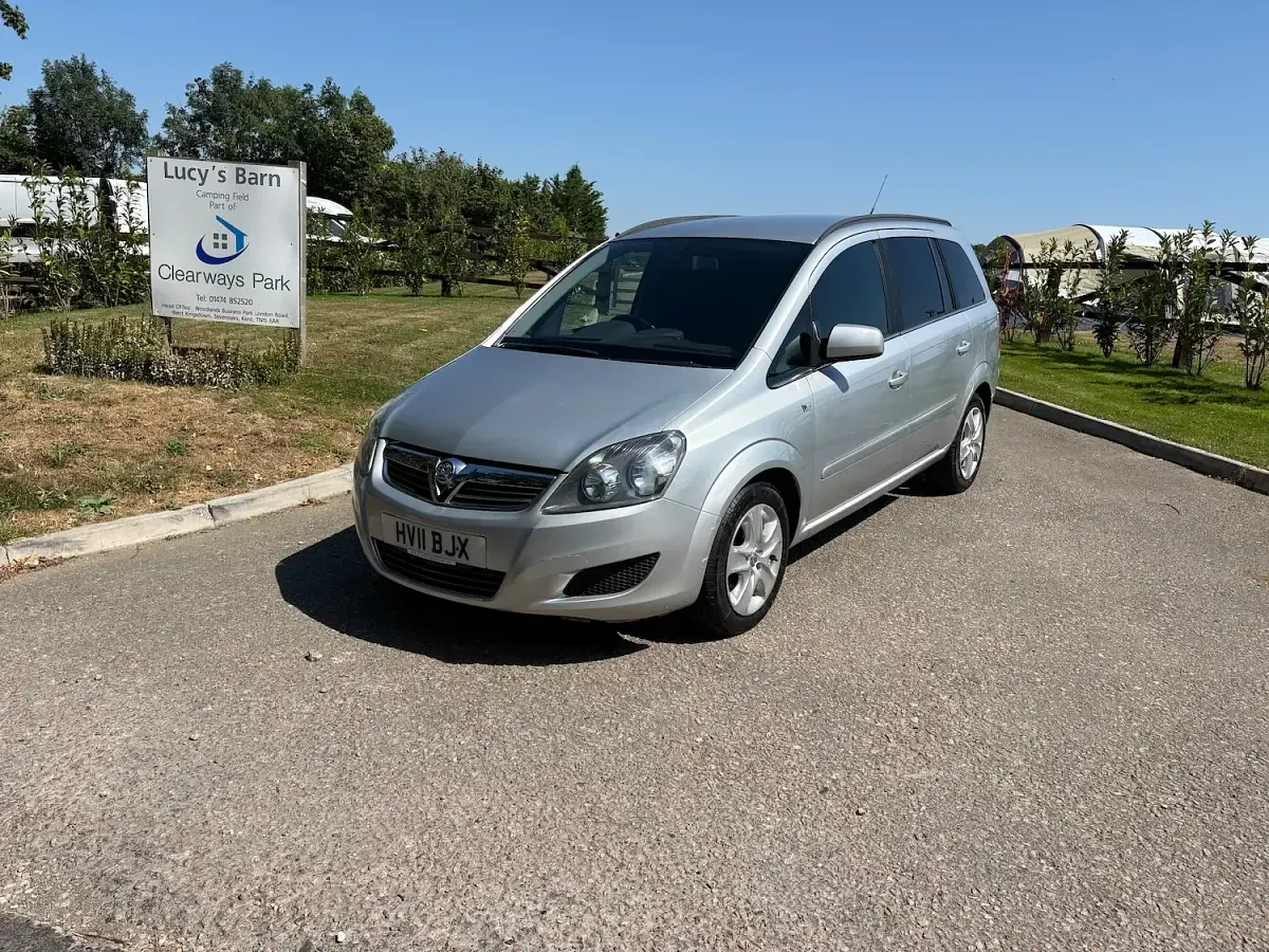 Used Vauxhall Zafira 140 HP (102 kW) 2011 Silver MPV