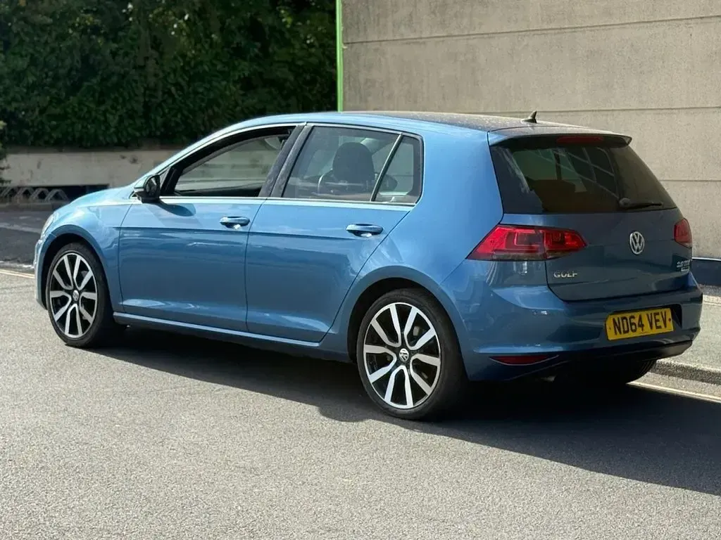 Used VW Golf VII GT 150 HP (110 kW) 2014 Blue Hatchback