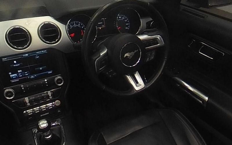 Used Ford Mustang Convertible 317 HP (233 kW) 2016 Black Cabriolet