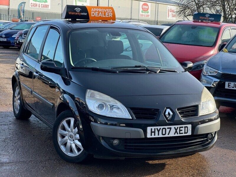Black Used 2007 Renault Scénic II Dynamique MPV | £1,975 - Image 1/4