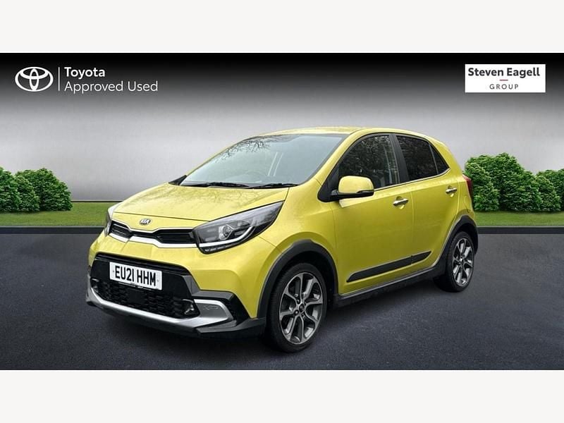 Used Kia Picanto X-Line 2021 Green Hatchback