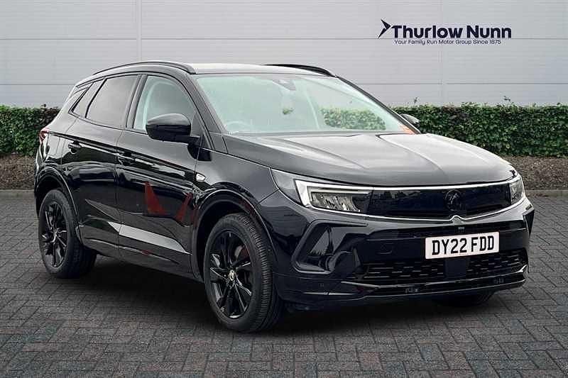 Black Used 2022 Vauxhall Grandland X GS Line SUV | £18,500 (Fair price) - Image 1/4