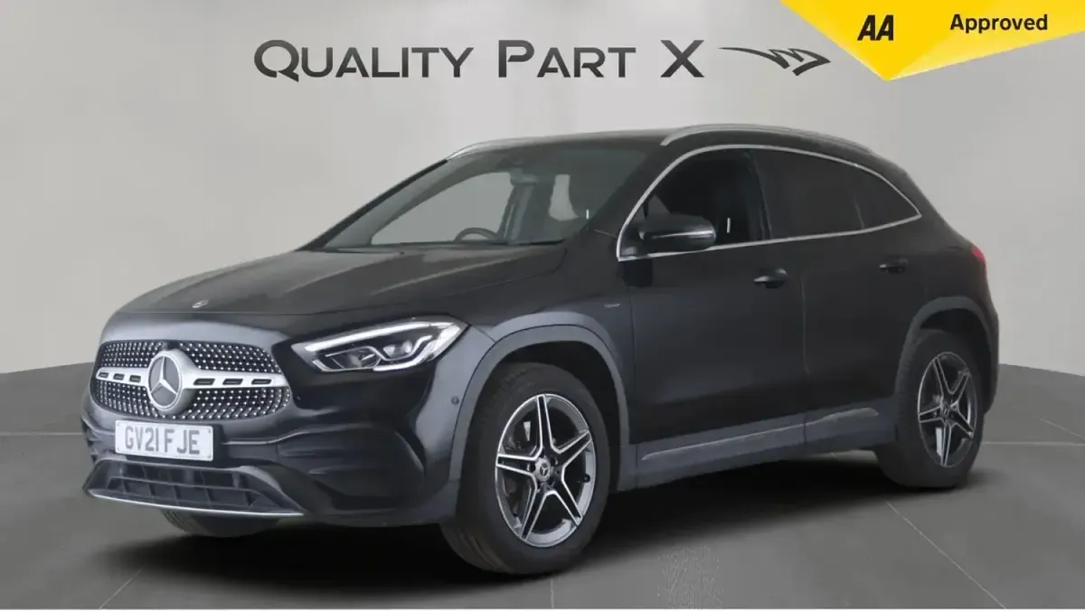 Used Mercedes GLA250 Exclusive 2021 Black SUV