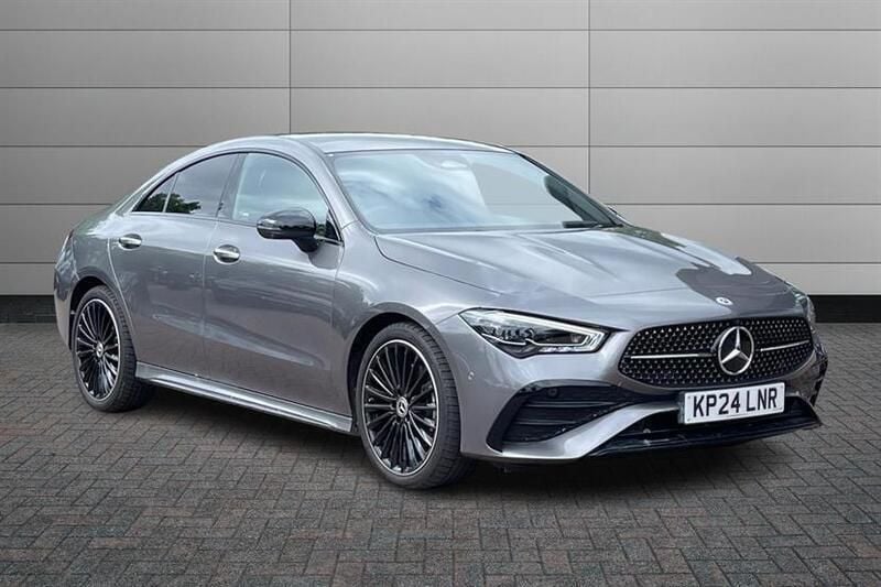 Mountain grey Used 2024 Mercedes CLA200 AMG Line Premium Plus Sedan | £33,195 (Fair price) - Image 1/4