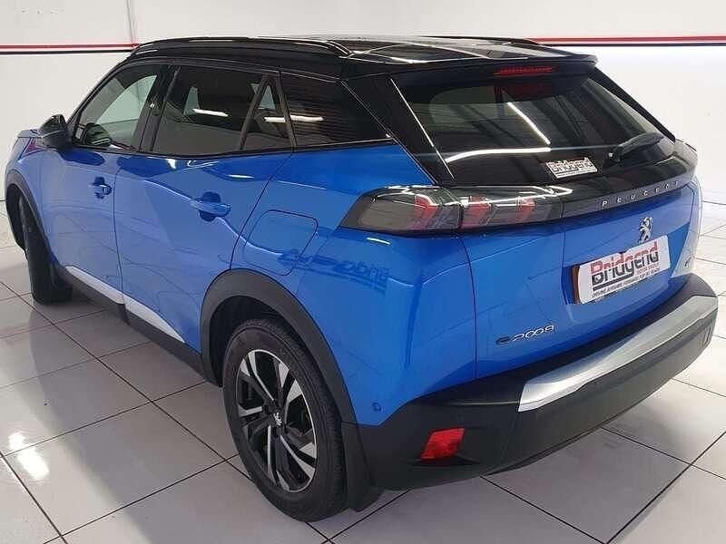 Used Peugeot e-2008 GT 100 kW (136 HP) 2020 Blue SUV
