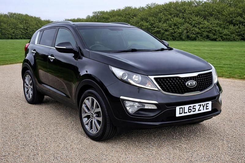 Used Kia Sportage 114 HP (83 kW) 2016 Black SUV