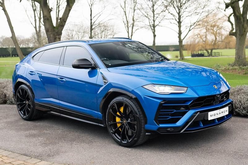Used Lamborghini Urus 2018 Blue SUV